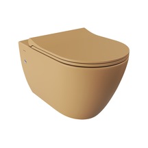 Bocchi Venezia Rimless Duvardan Asma Klozet - Mat Kaşmi R - 1295-011-0128 Beyaz