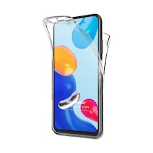 Microsonic Xiaomi Redmi Note 11s Kılıf 6 Tarafı Tam Full Koruma 360 Clear Soft