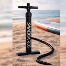 Savaboards Çift Taraflı Sup Pompası Paddle Board Manuel Hava Pompası, Şişirme Ve Hava Boşaltm
