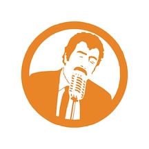 Müslüm Gürses Araba Sticker 17x17 Cm Turuncu