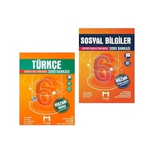 6. Sınıf Matematik Ve Türkçe Soru Bankası Seti 2 Kitap