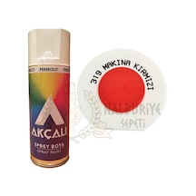 Akçalı Makina Kırmızı Sprey Boya 400 ML - Ral2002 - 319
