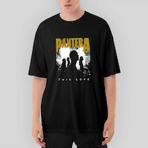 Pantera This Love Oversize Siyah Tişört Siyah