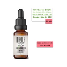 Masala Üzüm Çekirdeği Yağı 50 ML Soğuk Pres (Grapeseed Oil)
