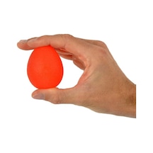 Egg - Silikon El Egzersiz Topu Kırmızı - Orta Direnç