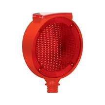 Evelux Flaşör Solar Ledli Flaşör Lamba Uyarıcı Trafik Flaşörü Kırmızı Evelux 11816 Fl K