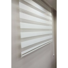 Beyaz Bambu Zebra Stor Perde