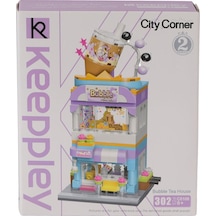 Kp0108 Keeppley Bubble Tea Kafe 302 Parça Block Oyuncak