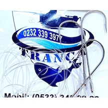 Fudo 5 Adet 3 Lü Hazır Takım Uzun Sap Nikel No.1/0