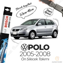 Volkswagen Polo Muz Silecek Takımı 2005-2008 Bosch Aerotwin