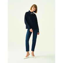 LOFT Elena Slim Fit Kadın Pantolon Lf2037059 Q1.v1 Denim