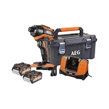 Aeg BSS 18B6 502 18V 5 Ah Li-ion Çift Akülü Kömürsüz Darbeli Vidalama