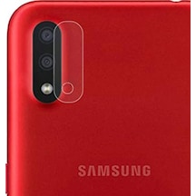 Ally Samsung Galaxy A01 Tempered Cam Kamera Koruyucu- 5775