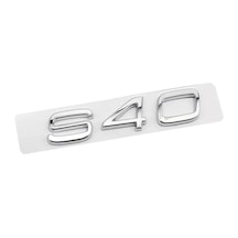 Volvo Uyumlu S40 Krom Bagaj Yazısı A++ Kalite İthal Ürün