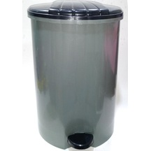 Tr Ayak Pedallı Jumbo Çöp Kovası 32 Litre Büyükboy Çıkabilen İç Kovalı 40x33 H:50 Sağlam Geniş Hazne