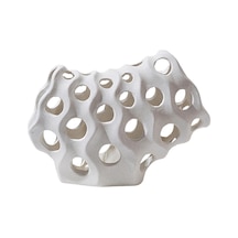 Homyl Içi Boş Modern Heykel Dekoratif Heykelcik El Sanatları 22cmx10cmx17cm