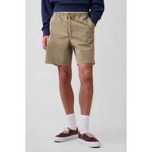 Gap Erkek 7" Essential Pull-on Khaki Şort-14324 Haki