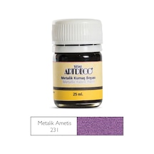 Artdeco Metalik Kumaş Boyası 231 Ametist
