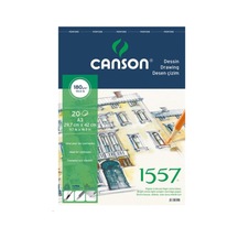 Canson 1557 Resim Ve Çizim Blok 180gr A4 20yp Üstten Spiralli Resim Defteri