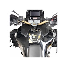 Gp Kompozit Honda Africa Twin Crf1100l L2/ L4 2020-2023 Uyumlu Depo Üstü Rüzgar Kesici Siyah