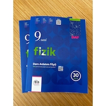 Eis 9. Sınıf Fizik Daf Ders Anlatım Föyleri 2025 Güncel Müfredat