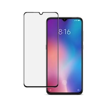 Forzacase Xiaomi Mi 9 İle Uyumlu Çerçeveli Tam Kaplayan Temperli Ekran Koruyucu - Fc003