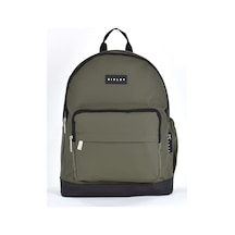 Sisley Okul Sırt Çantası Unisex Çok Gözlü Günlük Seyahat Sırt Çantası Haki 12914