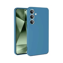 Samsung Uyumlu Galaxy S24 Fe Kılıf Nano İçi Kadife Silikon - Mavi 0.2M-Çok Renkli