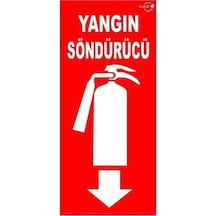 Fotolümenli Fosforlu Yangın Söndürücü Levha