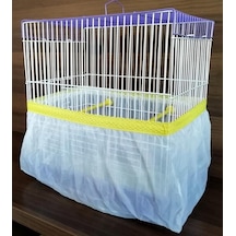 Bird Life Kuş Kafes Tülü 50 x 35 x 25 CM Sarı