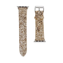 Newface Apple Uyumlu Watch 42mm Starry Taşlı Kordon - Gold - Özel Seri 8683140741402