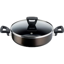 Tefal Titanyum 2X Xl Difüzyon Tabanlı Kısa Tencere - 26 CM