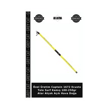 Özel Üretim Captain 1672 Ecusto Tele Surf Kamış 100-250gr Atar Atçek Açık Hava Doğa 390 Cm