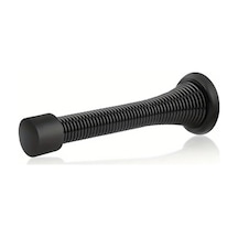 Chuangyinshop Beyaz 2'li Paket Siyah Kapı Stoperi, 3-1/8" Heavy Duty Esnek Kapı Bumperı