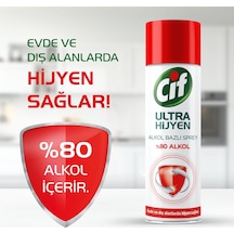 Cif Ultra Hijyen Alkol Bazlı Sprey 2 x 400 ML