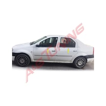 Dacia Logan Krom Cam Çıtası Tk 2005-2008 4Prç Paslanmaz Çelik N11.4099