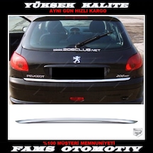 Peugeot 206 Krom Bagaj Alt Çıta 1998-2005 Arası P.Çelik Peugeot 206 Krom Bagaj Alt Çıta 1998-2005 Arası P.Çelik