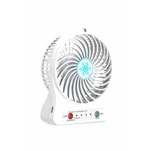 Pazariz Vantilatör Şarjlı Fan Mini (Beyaz) (499112009)