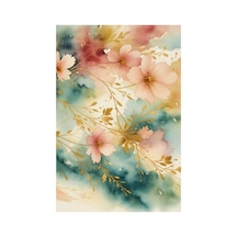 Kartela Halı Vela Halı Kaymaz Taban Makinede Yıkanabilir Halı - 100 X 150 Cm Çok Renkli