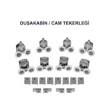 Duşakabin Cam Yedek Parça Kabin Tekeri Plastik Gövde Takım Diğer