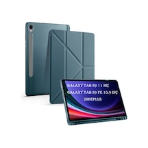 Samsung Galaxy Uyumlu Tab S10 Lite Fe/s10/s9 Fe/s9 Kılıf Kalem Bölmeli Trifolding Case 12.4inç Değildir Kılıf