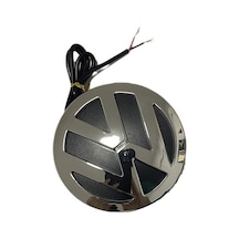 Maoyaya Bosphorusboutique Geeksen 4d Led Işıklı Araba Amblemi Vw Volkswagen Beyaz 11cm 4d Logo Işığı Zt