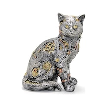 Steampunk Polyester Kedi Figürü Alk2454 İtdkh002kalk2454