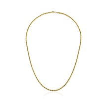 Fiyonk Kuyumculuk 14 Ayar Altın Burgu Zincir İnce 2.60 MM 001