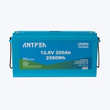 Antfea 12.8v 200ah Abs Lityum Akü Akıllı Ekran Lifepo4