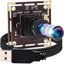 Alpcam 2MP HD 1080P 3.6mm Lens 30fps IMX323 USB Webcam