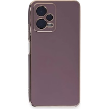 Newface Xiaomi Poco X5 5g Kılıf Volet Silikon - Mor
