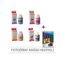 Canon G4411 İçin 1 Takım Photoink Mürekkep- Fotoğraf Kağıdı Hediy