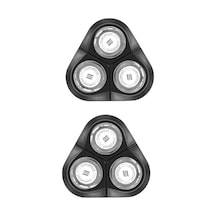 Crackedice Philips Tıraş Bıçağı S1000/1010/1020 İçin 2 Adet Yedek Tıraş Makinesi Başlığı