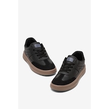 Tonny Black Rahat Kalıp Kauçuk Taban Bağcıklı Sneaker Kadın Siyah Siyah Sneaker Tbtyldz005